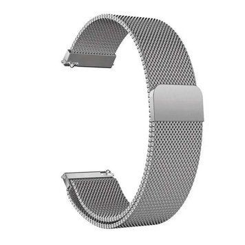 Універсальний ремінець Hoco WH02 20mm Milanese Loop silver 36257 фото