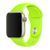 Ремінець Apple watch 38/40/41/SE silicone green neon 40825 фото
