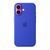 Silicone case Full camera iPhone 16 Pro neon blue 40470 фото