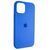 Silicone case Full iPhone X/XS neon blue 31838 фото