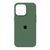 Silicone case iPhone 14 Pro Max with MagSafe olive 33897 фото