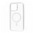 Силікон iPhone 14 Pro Max Fibra Crystal with MagSafe clear 32987 фото