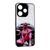 Силікон Xiaomi RedMi 13C Glass Prisma Pink Car 38156 фото