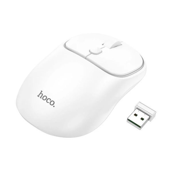 Мишка Bluetooth Hoco GM25 white 34737 фото