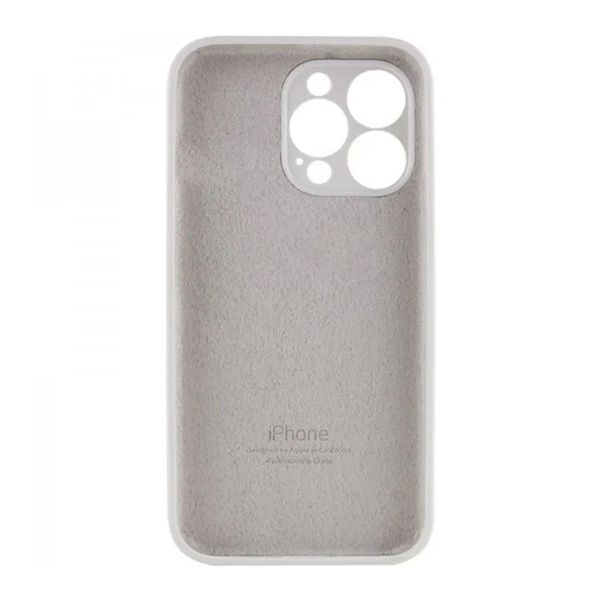 Silicone case Full camera iPhone 14 Pro stone 37498 фото