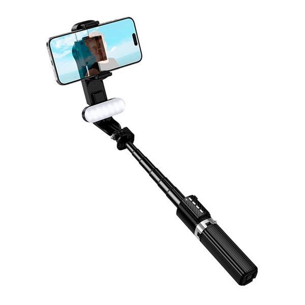 Смарт-штатив-стабілізатор Hoco DYY06 Bluetooth black 47348 фото