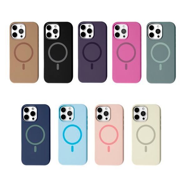 Силікон iPhone 15 Pro with MagSafe Fibra OmniMag sky blue 46633 фото