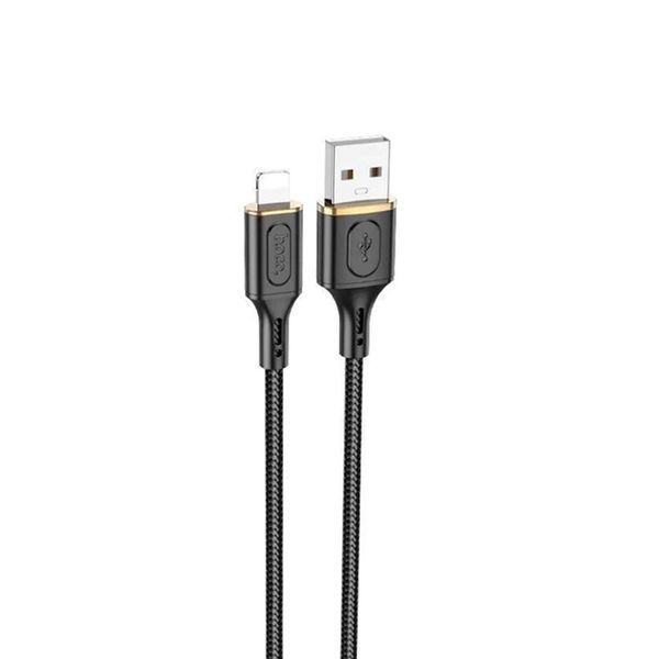 USB Cable Hoco Lightning X95 2.4A 1m black 33297 фото