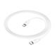Cable Hoco Type-C to Type-C X87 60W/3A 1m white 39685 фото 3