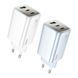 МЗП Hoco N49 PD 65W (1USB/2USB-C) white 20757 фото 3