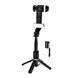 Смарт-штатив-стабілізатор Hoco DYY06 Bluetooth black 47348 фото 2