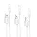 USB Cable Hoco Type-C X1 3A 1m white 11260 фото 3
