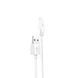 USB Cable Hoco Type-C X1 3A 1m white 11260 фото 2