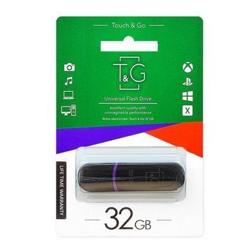 USB Flash 32 GB T&G 012 Black UA 26012 фото