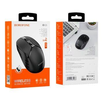 Мишка Bluetooth Borofone BG5 black 45526 фото