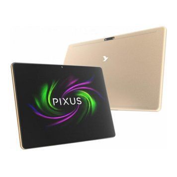 Планшет Pixus Joker 10.1 4/64GB 4G Dual Sim Gold UA 05772 фото