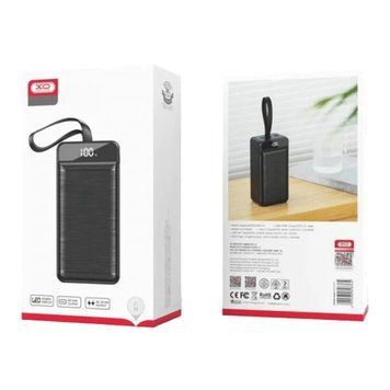 Power bank 80 000 mAh XO PR160 22.5W PD20W+QC3.0 LED Display black 34337 фото
