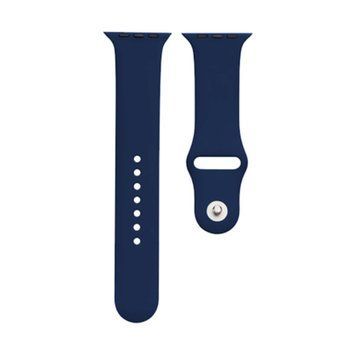 Ремінець Apple watch 42/44/45mm silicone blue cobalt 19816 фото
