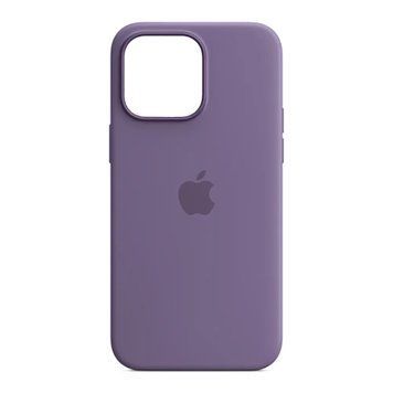 Silicone case iPhone 14 with MagSafe iris 42076 фото