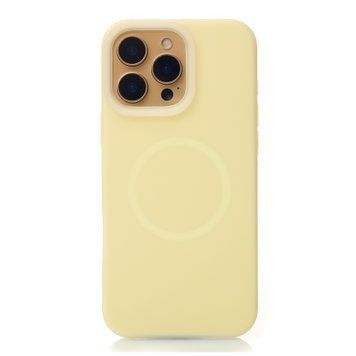 Силікон iPhone 16 Smooth MagSafe yellow 41899 фото