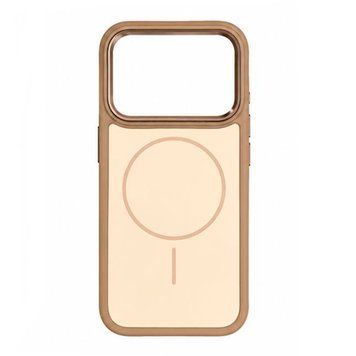 Силікон iPhone 17 Pro Max Core Shield MagSafe brown 48770 фото