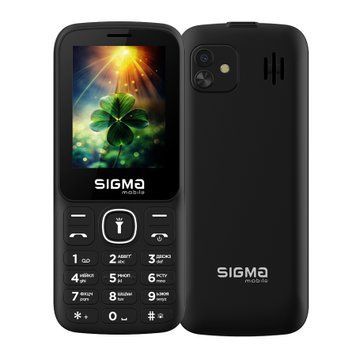 Телефон Sigma X-style 242 LUCKY Black UA 44133 фото
