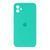 Silicone case Full camera iPhone 11 Pro turquoise 31416 фото