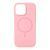 Silicone case iPhone 16 with MagSafe Premium pink 41946 фото