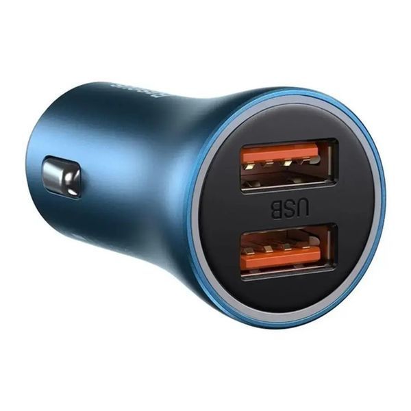 АЗП Baseus Golden Contactor Pro 40W 2USB blue 25567 фото