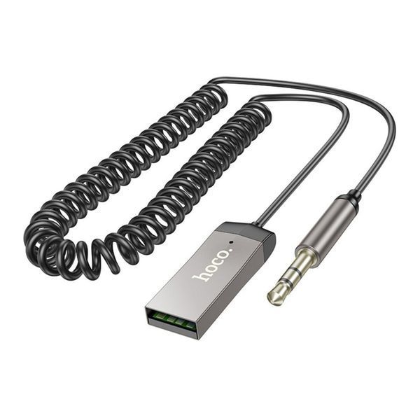 Bluetooth Audio Reciver Hoco BT E78 grey 42168 фото