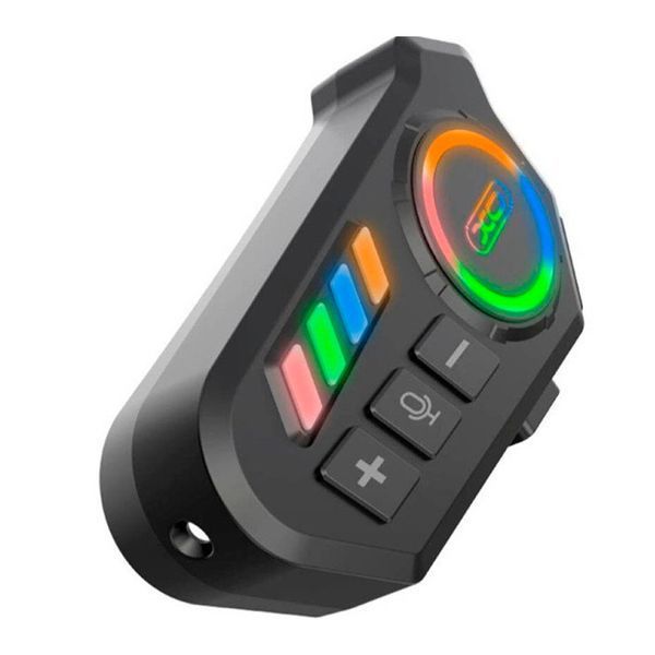 Bluetooth мотогарнітура XO BE56 чорна 46117 фото