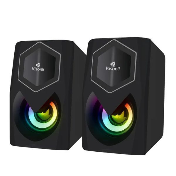 Колонка для комп'ютера Kisonli L-1020 black 40917 фото