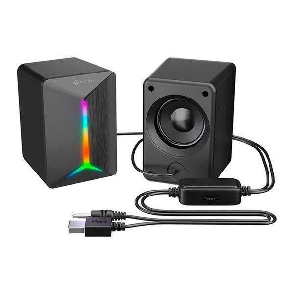 Колонка для комп'ютера Meetion SP2011 RGB black 46945 фото