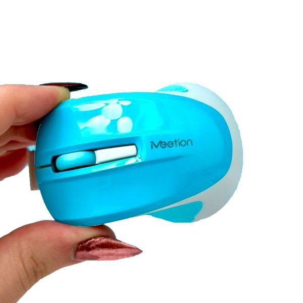 Мишка Bluetooth Meetion MT-MiniGo pink 40281 фото