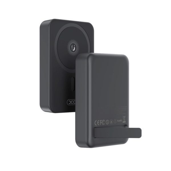 Power bank 10 000 mah XO PR231 magnetic 15W wireless charging+PD20W black 00674 фото