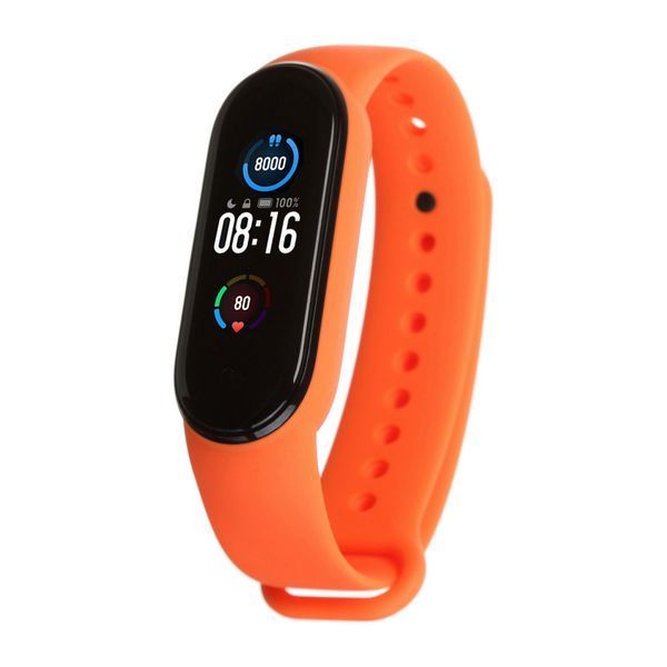 Ремінець Xiaomi Mi Band 5/6 dark orange 40826 фото