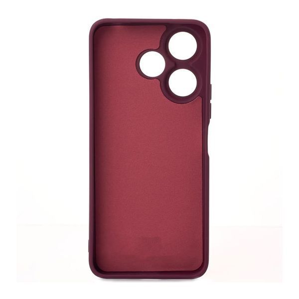 Silicone cover Soft Xiaomi RedMi 13 marsala 36690 фото