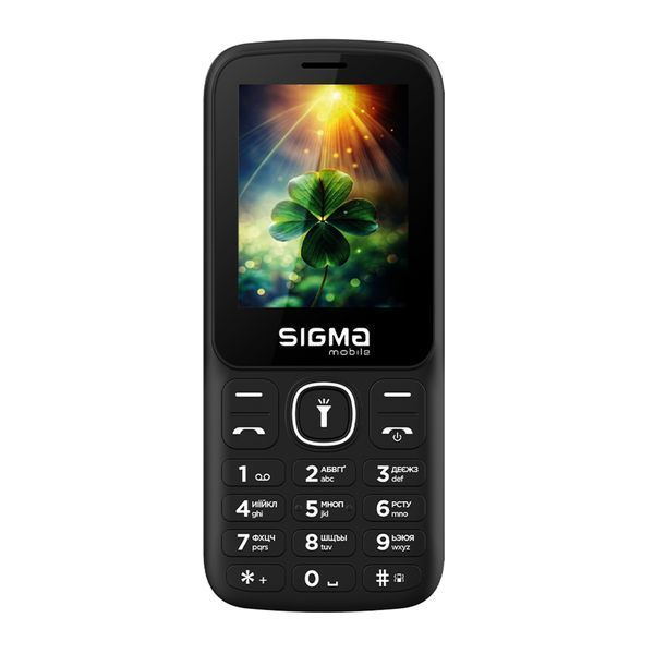 Телефон Sigma X-style 242 LUCKY Black UA 44133 фото