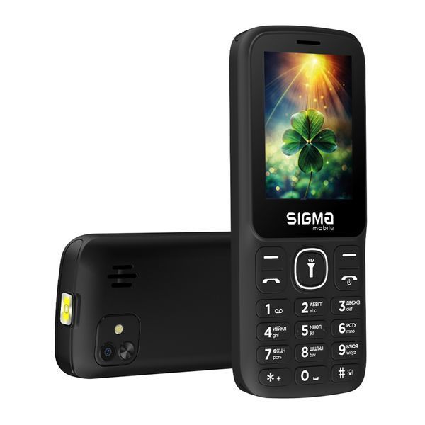 Телефон Sigma X-style 242 LUCKY Black UA 44133 фото