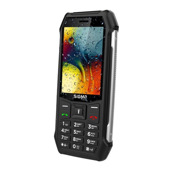 Телефон Sigma X-style 323 RAIN Black UA 45059 фото