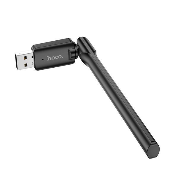 Зовнішня антенна Hoco HI32 WiFi4 USB black 39294 фото
