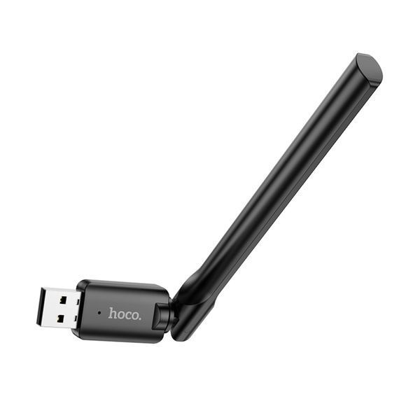 Зовнішня антенна Hoco HI32 WiFi4 USB black 39294 фото