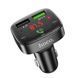 FM трансмістер Bluetooth Hoco E59 QC3.0 black 08355 фото 2
