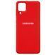Silicone cover Full Samsung A22/M22/M32 red 25680 фото