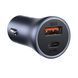АЗП Baseus Golden Contactor Pro 40W (1USB/1USB-C) + Cable Type-C (1m) dark gray 41477 фото 3