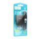 МЗП Hoco C141A 2.1A (2USB) + cable micro black 39632 фото 1