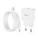 МЗП Hoco C106А 10.5W/2,1А + cable Type-C white 32320 фото 3