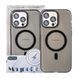 Накладка Samsung S25 Ultra MagSafe Glaze Magnetic series black 29415 фото 2