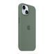 Silicone case iPhone 14 Pro with MagSafe olive 33895 фото 2