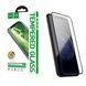 Скло Hoco Nano 3D Full Screen iPhone 15 Pro black з бортиками 34151 фото 2